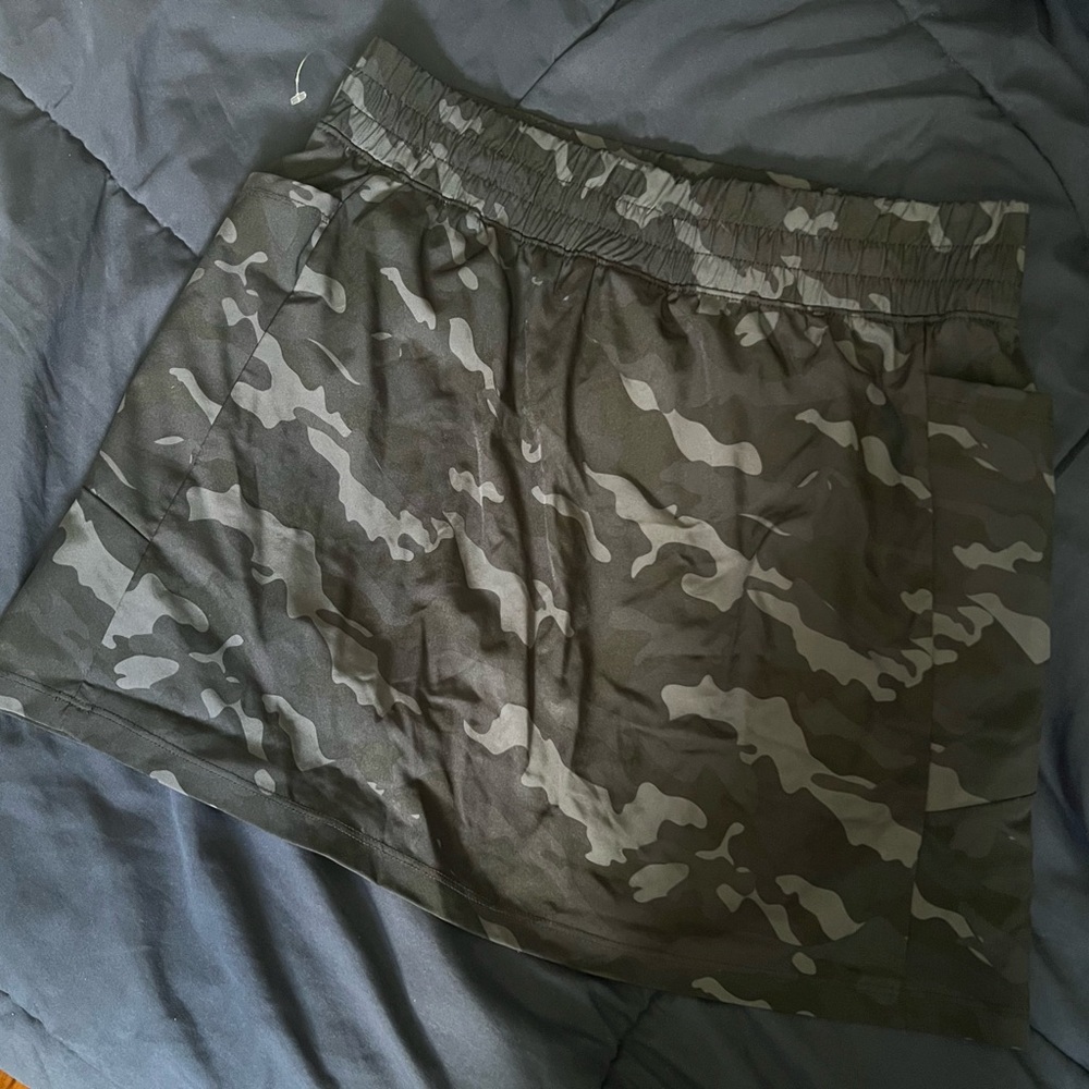 RBX Black Camouflage Skirt
